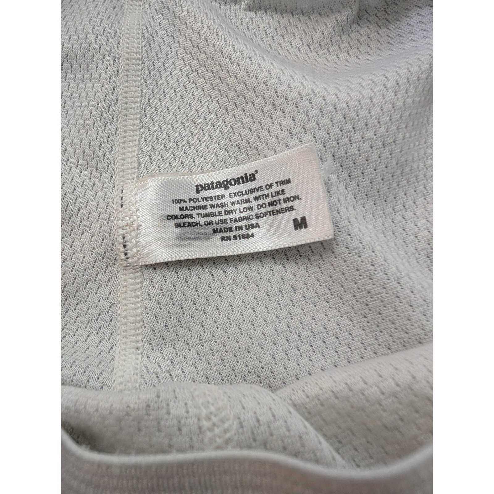 Patagonia Capilene Thermal Base Layer Pants Medium Gray Heather USA vintage thumbnail 5