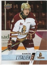 2017/18 Upper Deck CHL #257 Samuel L'Italien/Acadie-Bathurst Titan-Mint
