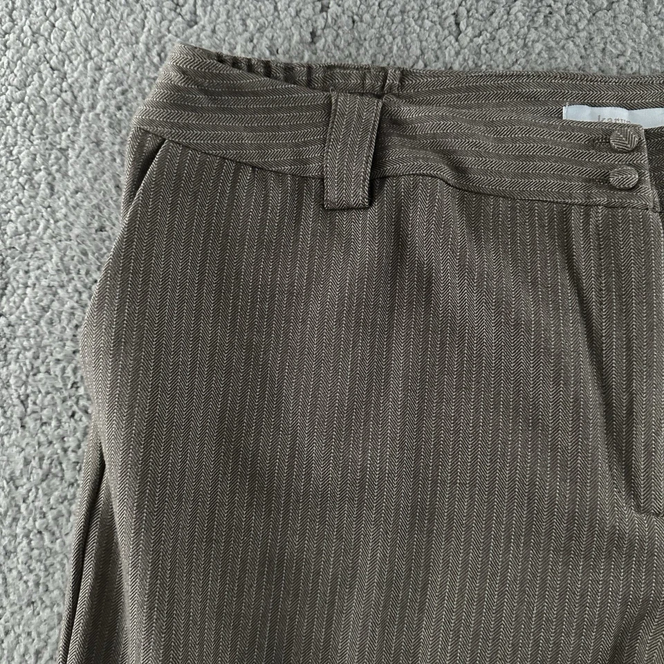 Pantalones para mujer JH Collectibles color topo talla 16W Karyn pantalón poliéster mezcla de rayón Foto 3 de 4