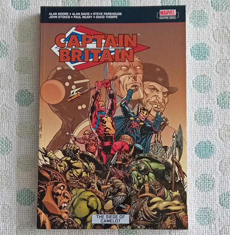 Marvel Captain Britain: The Siege of Camelot Softcover Graphic Novel by Alan Mo…