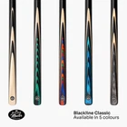 Baize Master BLACKLINE CLASSIC 2 Piece English Pool Cue and Case Set 8.5mm Tip