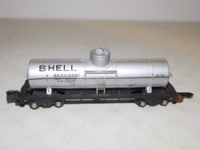 American Flyer S Ga. 625 Silver Shell Tank Car
