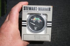 Stewart Warner Nos Vintage Volts Voltmeter Gauge - 82309