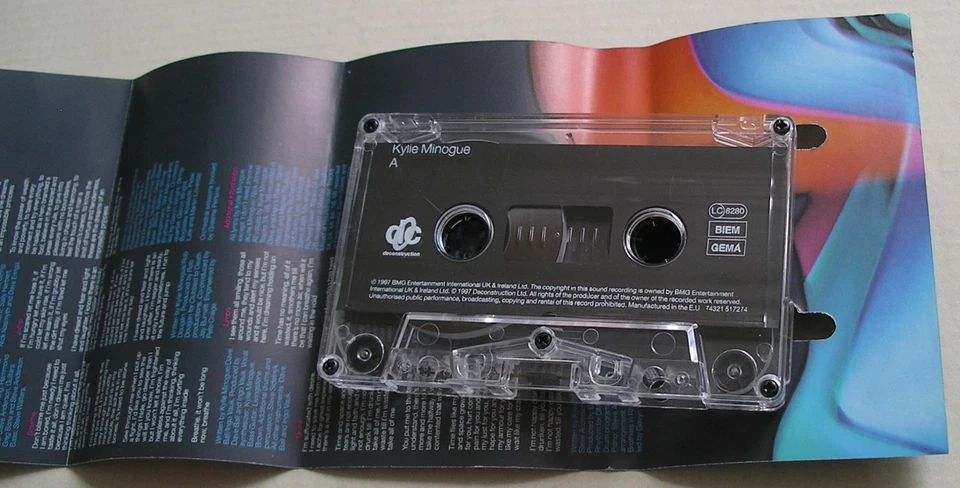 KYLIE MINOGUE IMPOSSIBLE PRINCESS *RARE BULGARIAN CASSETTE TAPE* - Image 4 of 4