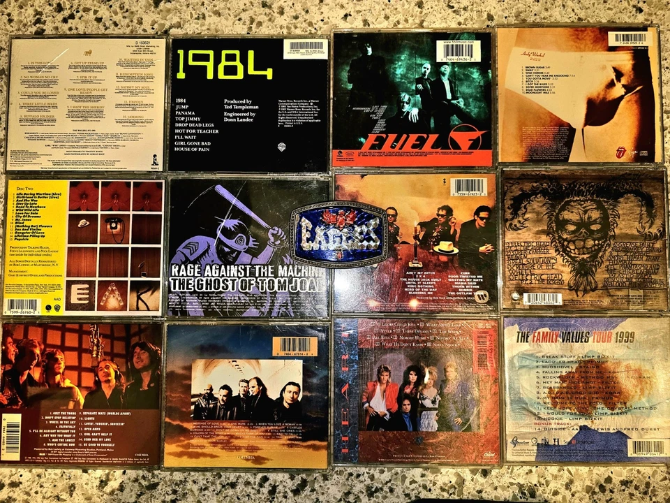 Lot of 13 Assorted CDs, Rock, Metal, Reggae 80s 90s | Metallica, White Zombie Foto 4 de 4