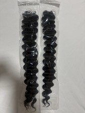 Feather Crochet Human Hair 20 Inch 50g Pre Separated 50 Srtands Deep Wave Croche