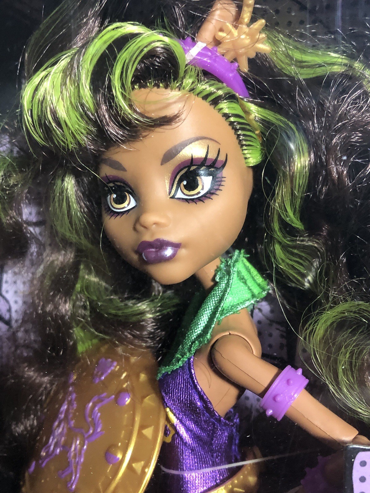 Monster High 2012  Power Ghouls Clawdeen Wolf As”WONDER WOLF” Y7299 Ages 6+  NIB