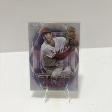 SHOHEI OHTANI 2023 Topps Chrome Stars of MLB Refractor #SMLBC-21 LA Angels