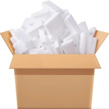 100 PCS Sponge Eraser BULK PACK Melamine Cleaning Foam 3/4" Thick Kitchen Bath