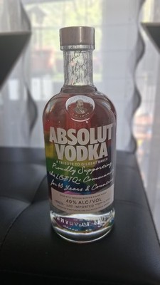 Absolut  vodka  Gilbert Baker 2022  0,7l 