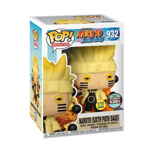 Funko Pop Animation Naruto Shippuden Naruto Uzumaki Six Paths #932 (w/PROTECTOR)