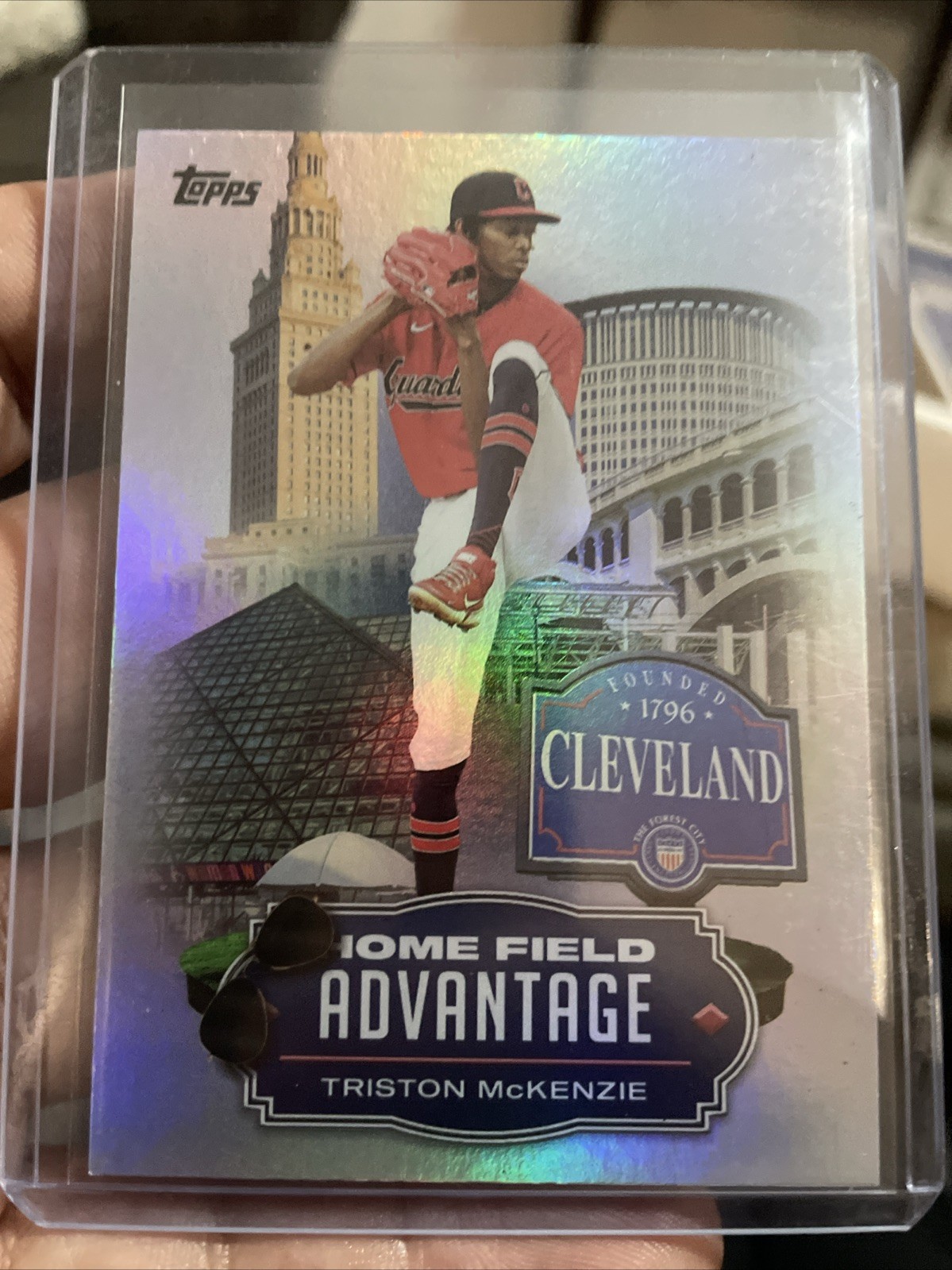 2023 Topps HOME FIELD ADVANTAGE Indians Triston McKenzie #HA-18