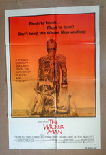 The Wicker Man 1974 Original 1-Sheet U.S. Poster Christopher Lee Britt Ekland