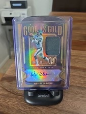 2024 Gold Standard Wesley Walker Good as Gold Patch Auto 112/199 New York Jets