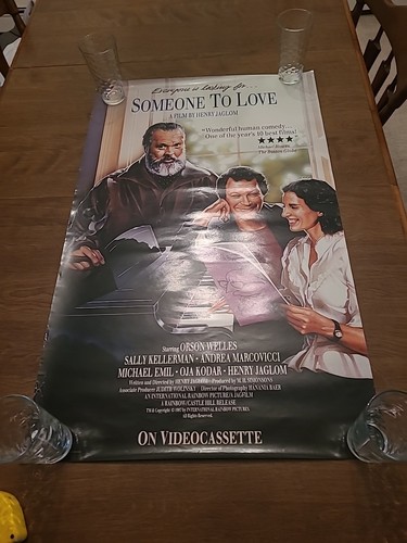 Someone To Love Orson Welles 23x37" One Sided Movie Poster PO000103