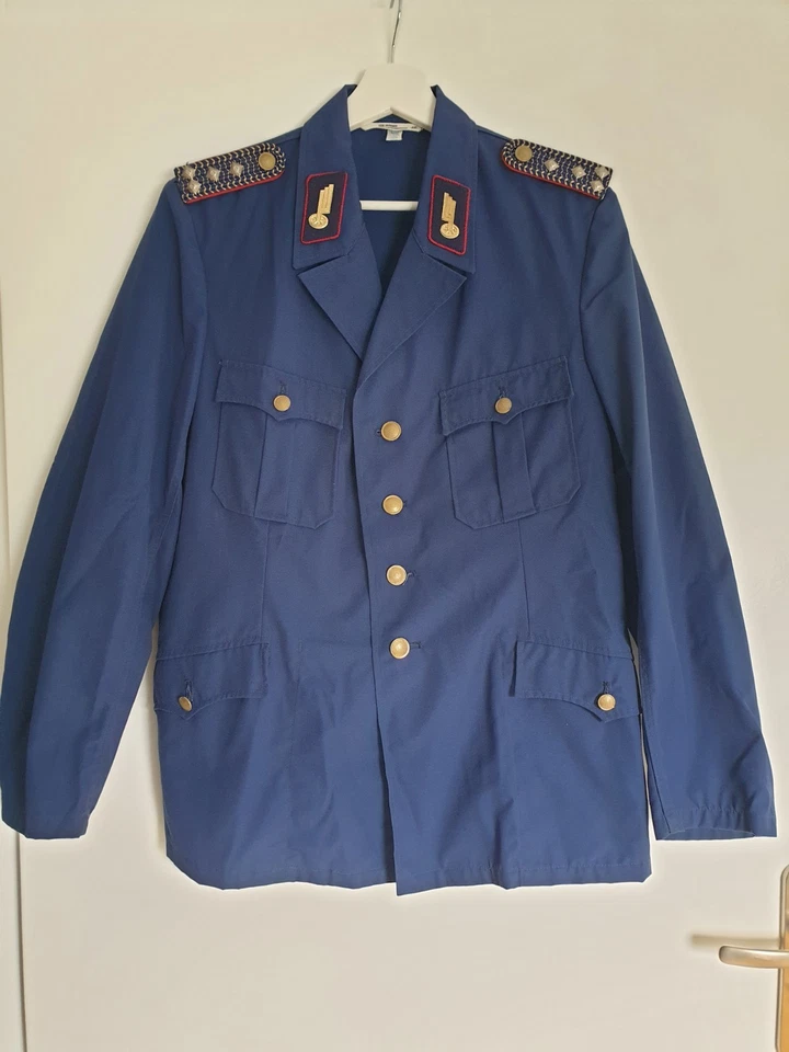Deutsche Reichsbahn, Sommerjacke, Uniform, Eisenbahn, Gr. 48, wie neu, ca. 1985 - Bild 2 von 4