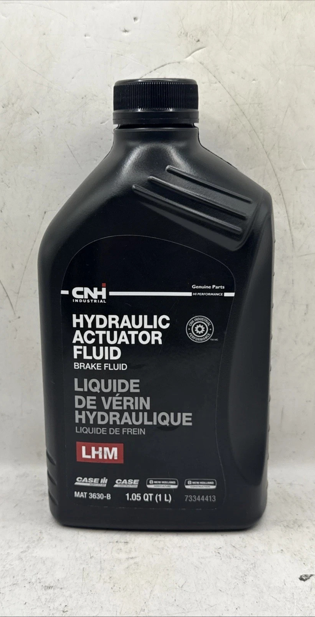 HE EDC　リン・ユン3.0　オイルスリックジルコニウム 3 PACK) CNH Industrial 1L Hydraulic Actuator Fluid LHM Brake Fluid