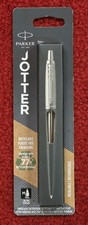 Parker Jotter XL Stainless Steel Chrome Barrel Black Ink Medium Point Gel Pen