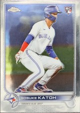 2022 Topps Chrome Update #USC42 Gosuke Katoh Toronto Blue Jays RC