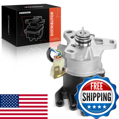 A-Premium Ignition Distributor Cap And Rotor Compatible Honda Prelude 1988 1989