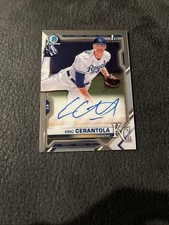 2021 Bowman Draft - Chrome Draft Pick Autographs Eric Cerantola #CDA-EC (AU, RC)