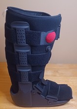 Air CAM Walker Fracture Boot Tall   Size L   Walking Boot with Air Pump