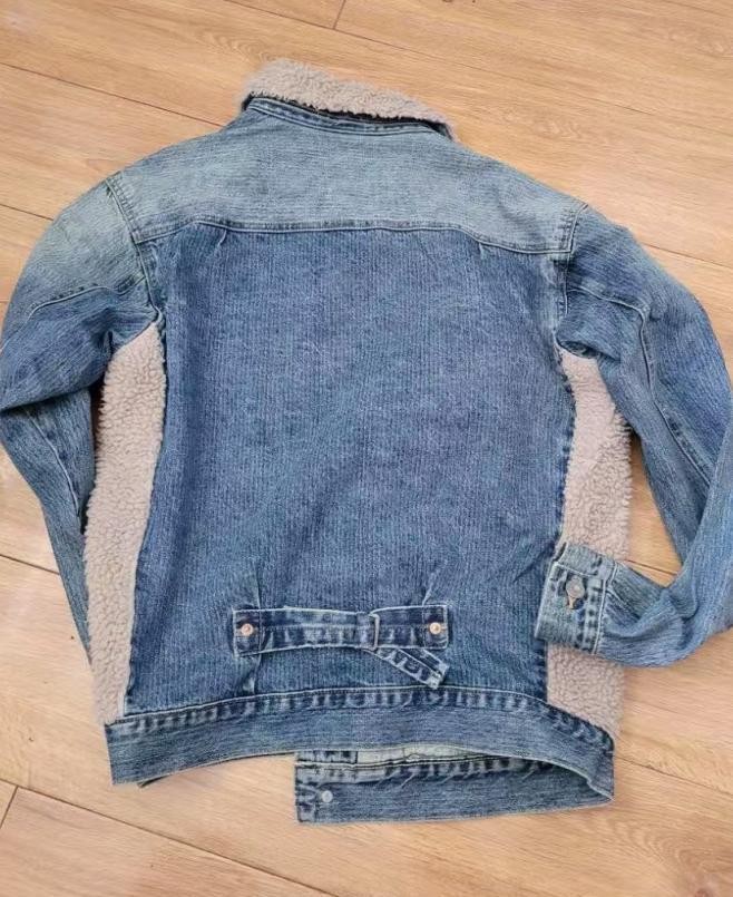 Rrl Fleece-Paneled Denim Jacket | eBay