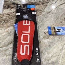 SOLE Active Medium Orthotic Insoles Heat Moldable Arch Support New Sz 3 Men 5 W