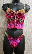 Vintage Late 1980's 1990's Jantzen Retro Juniors Swimsuit New w/ Tags Size S