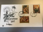 GB STAMPS RARE FIRST DAY COVER 1967 CHRISTMAS DOUBLED STUART