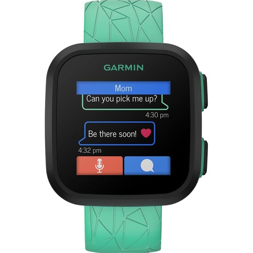 Garmin Bounce Kids Smartwatch Two-Way Text & Voice Message Location Track -Green - Zdjęcie 9 z 12