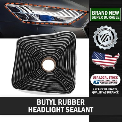 Automotive Rear Window Glass Sealant Retrofit Refit Butyl Rubber Glue Reseal