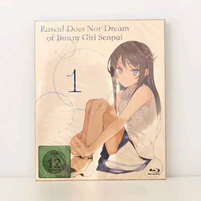 Rascal Does Not Dream of Bunny Girl Senpai Vol. 1 Blu-ray Original Verpackt