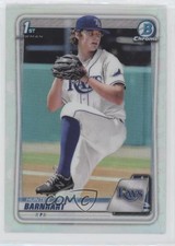 2020 Bowman Draft Chrome Refractor Hunter Barnhart #BD-66 5j8