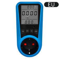 Vatímetro digital 220V 110V CA Medidor de energía Consumo eléctrico Medidor de energía Po