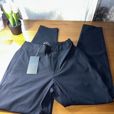 VRST Limitless Slim Tapered Pants Size Small Men's Athletic Fit Drawstring Navy