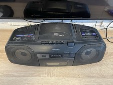 Sony Ghettoblaster CD Cassette Radio DEFEKT