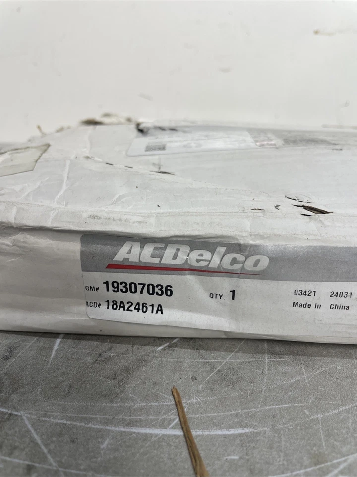 Rotor de freno delantero ventilado plateado ACDelco 18A2461A para Ford Expedition 2007-2025 Foto 2 de 3