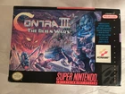 CONTRA III The Alien Ward / SNES / CIB / Authentic