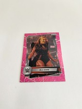 Isla Dawn Pink Shimmer 2025 Topps Chrome WWE Card # 64