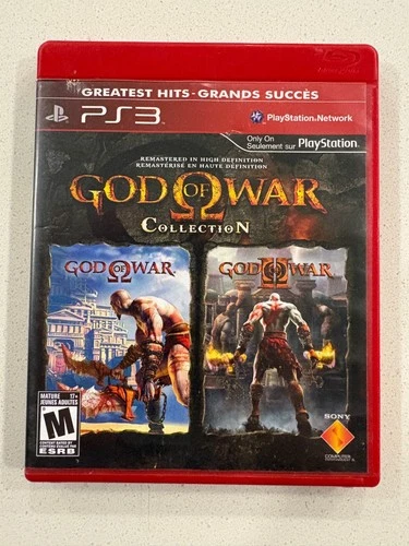 GOD OF WAR COLLECTION (Sony PlayStation 3 PS3) DISC IS MINT