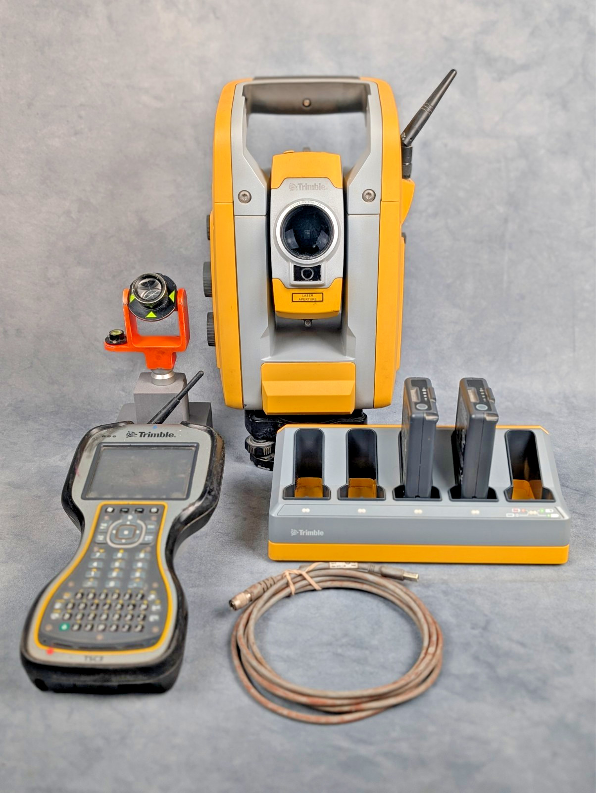 Trimble S3 5″ DR Robotic Total Station + TSC3 Access 2017.24 w Roads + GS