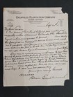 1915 antique ZACAPULCO PLANTATION COMPANY minneapolis mn LETTERHEAD rubber grow — photo 1