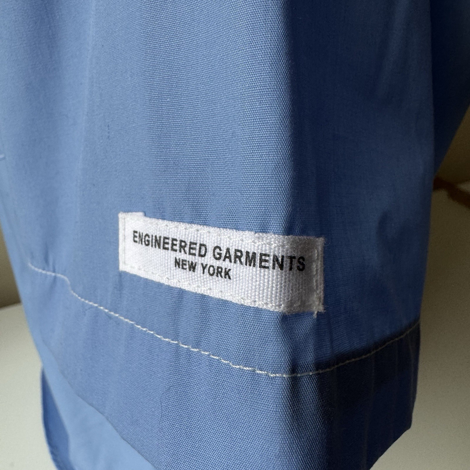 Engineered Garments Workaday Zip Pullover Shirt B… - image 6