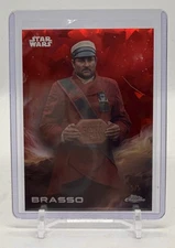 2025 Star Wars Topps Chrome Sapphire Brasso #109 Red Refractor # /5