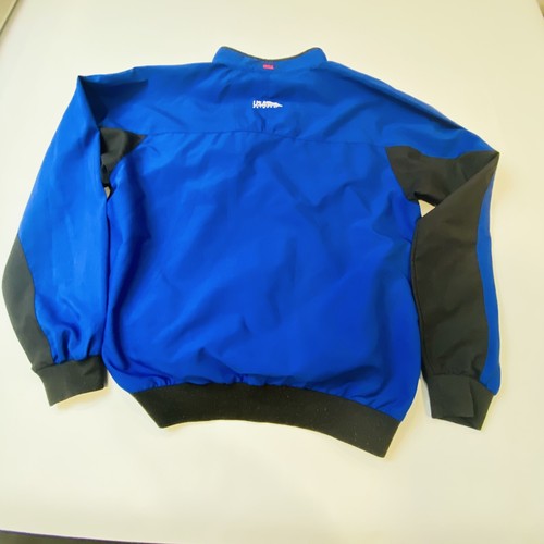Cutter & Buck Long Sleeve 1/4 Zip Pullover US OPEN 2004 Blue Black 100 Polyester - Picture 6 of 10