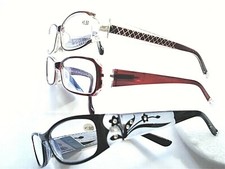 3 New READING GLASSES 1.50 LADY Variety colors style fashion Quality brand