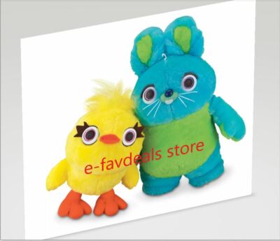 Plush Set Toy Story Ducky And Bunny Talking Plush Set Included