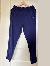 Hurley Relaxed Joggers Stretch Lightweight Moisture Wicking Blue S