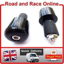 Handlebar Bar End Weights in Black for Honda CBF125 - CBR125 - CBR125R - CB125FM